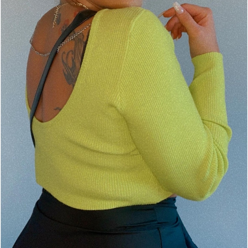 Cropped sweater